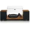 Image de Lenco LS-480WD - Platine vinyle Bluetooth® avec deux haut-parleurs externes et 2 x 30 watts RMS bois