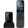 Image de Fysic F15 - Téléphone Portable À Clapet Pour Seniors Avec Bouton D'urgence Sos, Noir