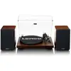 Image de Lenco Ls-600wa Platine Tourne-disque Entraîné Par Courroie Noir, Bois Manuel