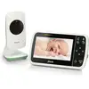 Image de Alecto Dvm149gn - Babyphone Avec Caméra Et Écran Couleur 4.3", Blanc/vert