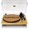 Image de Platine Vinyle Lenco Lbt-335ba Bluetooth Base Bambou Véritable Plateau Aluminium 41,7 X 36 X 12,5 Cm