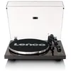 Image de Lenco LBT-345WA - Platine vinyle avec Bluetooth® et cellule Ortofon 2M Red stabilisateur de plateau chromé inclus - Noyer