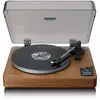 Image de Platine Vinyle Lenco Lbta-165wd Bois Métal 33/45 Bluetooth 5.3 Rca