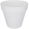 Image de Pot De Fleurs Rond Avec Roues Loft Urban - Ø 38.5 X 35,3 Cm - Blanc
