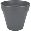 Image de Elho Loft Urban Round 50 Extérieure Kit De Plantation En Pot Autonome Polypropylène (pp) Anthracite