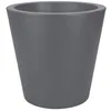 Image de Pot de fleur Elho Plastique Rond Pure Straight Anthracite Ø 50 x H.51 cm 68 L