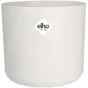 Image de Pot De Fleurs Rond B.for Soft - Plastique - Ø24,7 X H 23,3 Cm - Blanc
