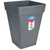 Image de Bac A Fleurs Loft Urban Carré Haut - Ø 29 X H 41 Cm - Extérieur - 100% Recyclé - Noir