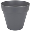Image de Pot Loft Urban Anthracite D20 Pot De Fleurs Design Urbain, Léger Et Robuste - Elho - - Import > Dsm