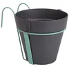 Image de ELHO Pot de fleurs balconnière potholder Loft Urban - Gris anthracite