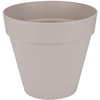 Image de Pot De Fleurs Rond Loft Urban - Ø 20 Cm - Gris Chaud