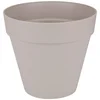 Image de Elho Pot De Fleurs Rond Loft Urban - Ø 30 Cm - Gris Chaud
