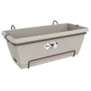 Image de ELHO Jardinière BARCELONA XL ALLIN1 - L 33.5 x l 54.5 x H 23 cm - Taupe
