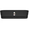 Image de Planteur Ovale GREENVILLE - Plastique - Ø70 - Noir