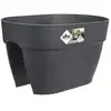 Image de Balconniere Vibia Campana Flower Bridge 40 - 26x39x22cm - Balcon Extérieur - Anthracite
