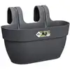 Image de Pot De Fleurs - Vibia Campana Easy Hanger Medium - Anthracite - Balcon Extérieur - L 24.1 X W 36 X H 26.5 Cm