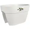 Image de Balconniere Vibia Campana Flower Bridge 40 - 26x39x22cm - Balcon Extérieur - Blanc Soie