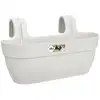 Image de Balconniere Vibia Campana Easy Hanger Large - 7,5 L - 46 X 24 X 26,5 Cm - Blanc Soie