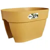 Image de Balconniere Vibia Campana Flower Bridge 40 - 26x39x22cm - Balcon Extérieur - Jaune Miel