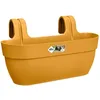 Image de ELHO Balconnière Vibia Campana Easy Hanger Large - 75 L - 46 x 24 x 265 cm - Jaune miel