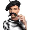 Image de Moustache Frenchy - BOLAND - Auto-adhésive - Noir - Adulte