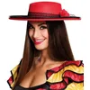 Image de CHAPEAU DANSEUSE ESPAGNOLE ADULTE Rouge Bordeaux