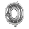 Image de Ballon lettre - Noname - O - Argent - 36 cm - Décoration de fête