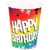 Image de Boland Gobelets En Papier Joyeux Anniversaire 210 Ml 10 Pcs
