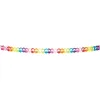 Image de Guirlande multicolore papier hippie 4 mètres