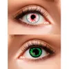 Image de Lentilles de contact sans correction duo sanglant et vert adulte