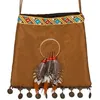 Image de SAC À MAIN INDIEN 21CM MARRON