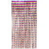 Image de Rideau scintillant - BOLAND - Arc-en-ciel - Multicolore - 200 x 100 cm - Facilement fixable