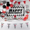 Image de Serviettes En Papier Racing - Ensemble De 20 Pour Fêtes Thématiques