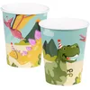 Image de Ensemble De 10 Tasses En Papier Dino Party - Parfait Pour Les Fêtes