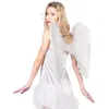 Image de Ailes danges en plumes 50x50cm - Blanc - Intérieur - Adulte