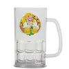 Image de Chope de bière transparente 14 cm Fête de la bière - Transparent