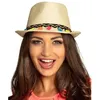 Image de Chapeau Borsalino Multicolore Adulte - Modèle Amérique du Sud - Extérieur
