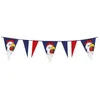 Image de Guirlande fanions supporter France 8 m - 232847 - Bleu blanc et rouge - Blanc - Longueur : 8 m - Adulte - Mixte