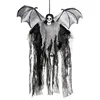 Image de SUSPENSION SQUELETTE HOMME CHAUVE-SOURIS 60CM Noir