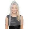 Image de Diadème de princesse Halloween - SMIFFYS - Zombie - Métal - Gris - Mixte