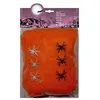 Image de Toile d'araignée Orange avec araignées (100grs)
