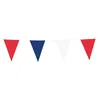 Image de Guirlande De Fanions Gigantesque Tricolore - 10 m