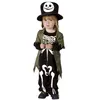 Image de Déguisement - BOLAND - Squelette - Enfant garçon - Noir - Combinaison gilet chapeau