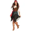Image de DÉGUISEMENT PIRATE DES TEMPÊTES FEMME M/L Multicolore