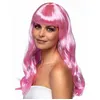 Image de BOLAND - Perruque cheveux longs - Rose clair - Accessoire de déguisement