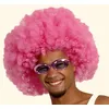 Image de Perruque Afro - Rose Fluo - Coupe Volumineuse - Pour Adulte