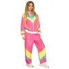 Image de DÉGUISEMENT JOGGING ROSE 80S FEMME