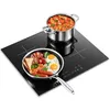 Image de Plaque de cuisson Induction Plaque Induction4 foyers & boosters6000 WL59 cmNoirChauffage rapide