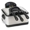 Image de Bestron DF402B Family Fryer Cool zone - Friteuse - 2 kWatt en occasion ou reconditionné