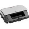 Image de Gril De Contact 3-en-1 900 W Acier Inoxydable Noir Asg90xxl Bestron